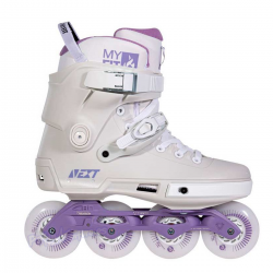 Patines Freeskate Powerslide Next Gris Violeta 80mm Adulto