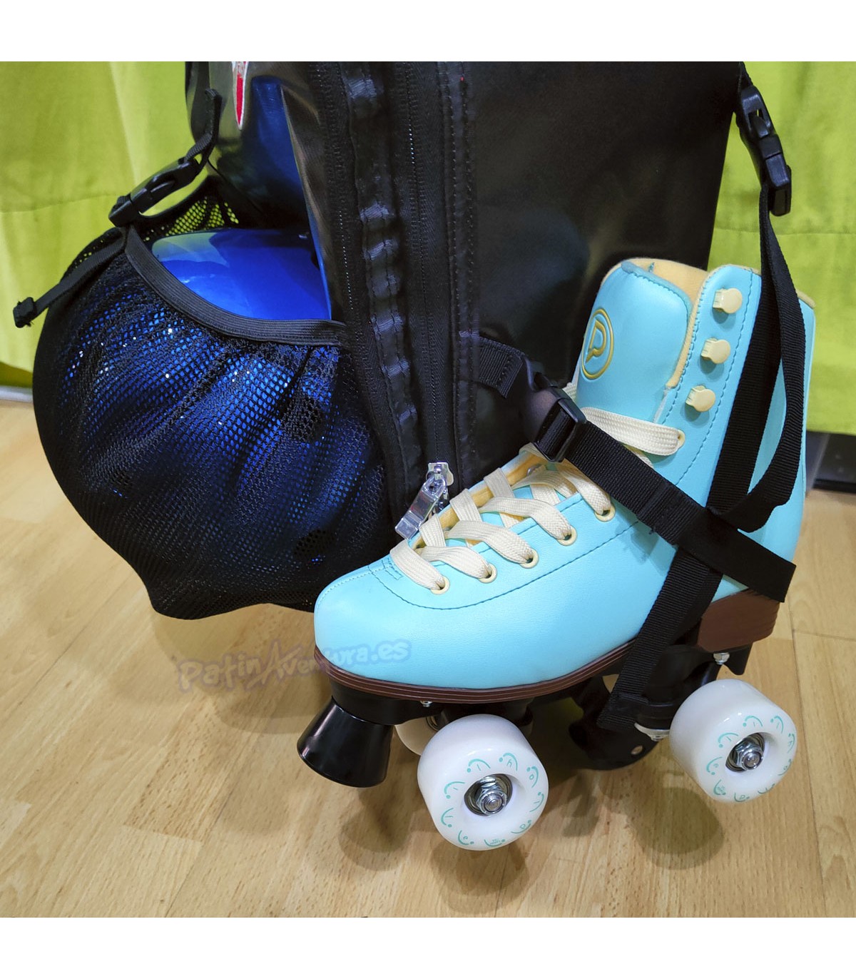  DENUONISS Mochila de viaje profesional para patines en línea  (#4 TAMAÑO GRANDE) : Deportes y Actividades al Aire Libre