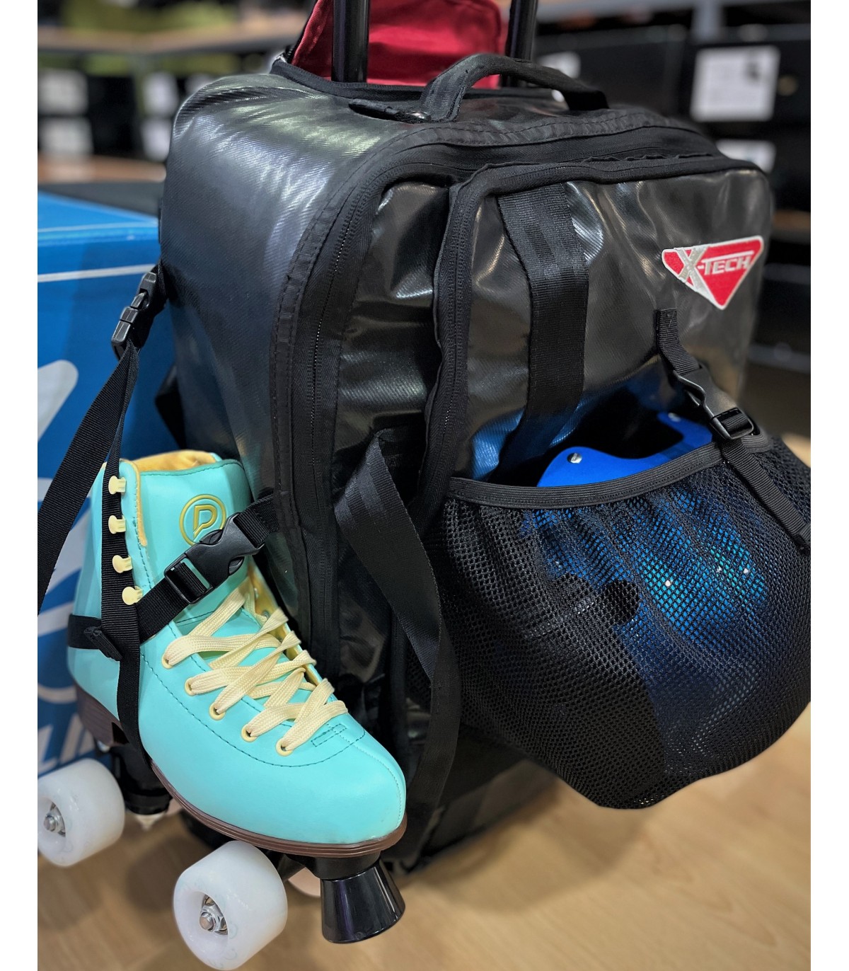 Así son las mochilas especiales para patines