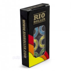 Rodamientos Rio Roller ABEC 9 Multi color (Pack 16)