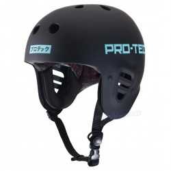 Casco Pro Tec Full Cut Sky Brown Negro Adulto