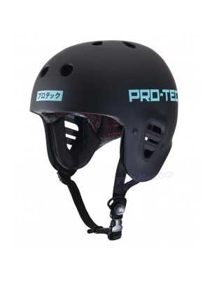 Casco Pro Tec Full Cut Sky Brown Negro Adulto