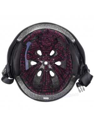 Casco Pro Tec Full Cut Sky Brown Negro Adulto