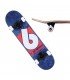 Skateboard Completo Birdhouse Stage 3 B Logo 7.75" Azul/Rojo