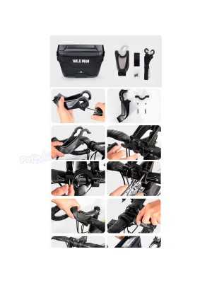 Bolso Delantero Multifunción Wild Man Para Patinete Eléctrico