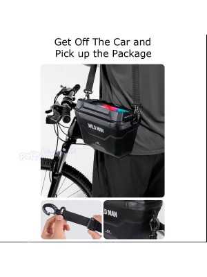 Bolso Delantero Multifunción Wild Man Para Patinete Eléctrico