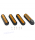 Pack 4 Embellecedores Laterales Protectores Reflectantes Patinete Eléctrico