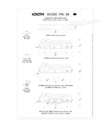 Guía IQON CL Decode Pro 80 Bright Combo