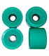 Ruedas Longboard SHR 70mm 78AA Turquesa