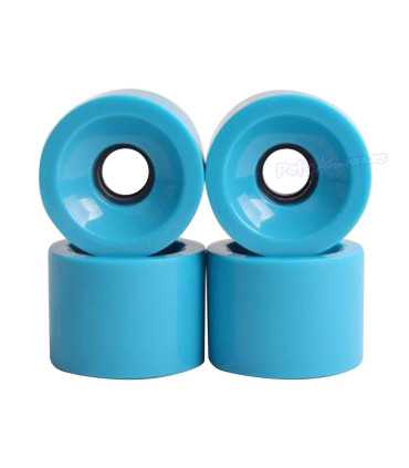 Ruedas Longboard SHR 70mm 85AA Azul