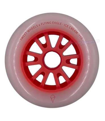 Ruedas Freeskate Ice Cream Flying Eagle Rojas