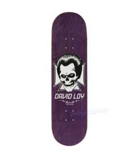 Tabla Skate Birdhouse David Loy Skull Violeta 8,38"