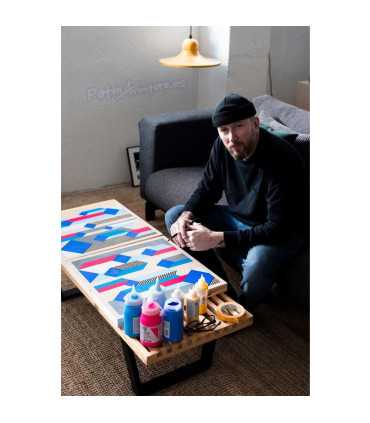 Lija Skateboard Jessup D.Wainwright Azul