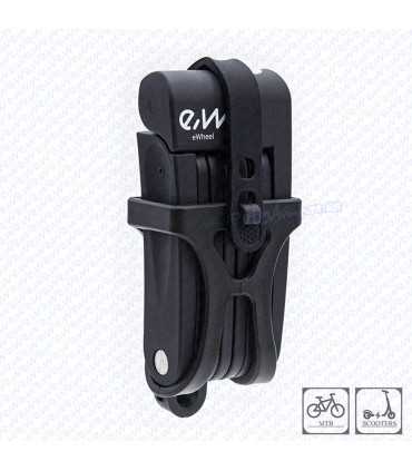 Candado Ewheel Plegable De Acero Con Soporte Para Patinete Eléctrico y Bicicleta