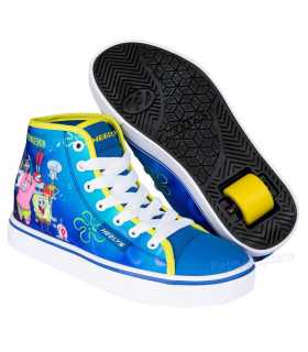 Zapatillas con Ruedas Heelys X Bob Esponja Azul/Amarillo