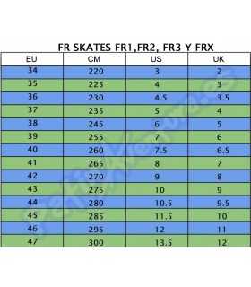 Patines Freeskate FR3 80 Negro Adulto