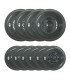 Pack De 10 Ruedas Wizard Advanced 100/80 Gris