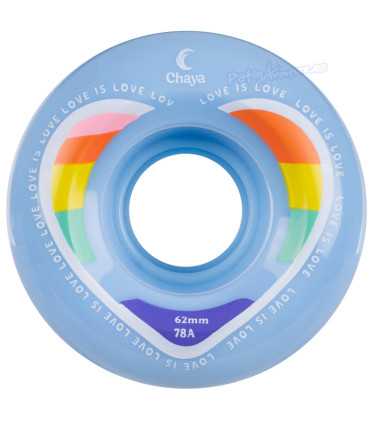 Ruedas Quad Chaya Love is love 62x38mm 78A
