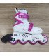 Patines Seba Junior Blanco/Rosa Niños Niñas