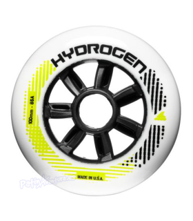 Ruedas Rollerblade Hydrogen 100mm 85A de canto afilado