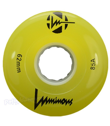 Ruedas Luz Led Quad, Skate, Long y Surf Luminous