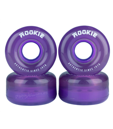 Ruedas Rookie Disco Patines Quad 58x32mm morado