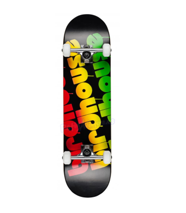 Patinete Birdhouse Completo Triple Rasta 31,5 x 8"