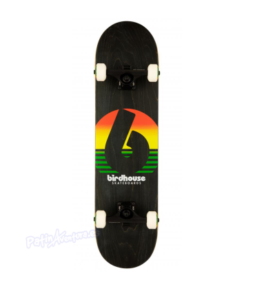 Skateboard Birdhouse Stage 3 Sunset Rasta 31x7.75"