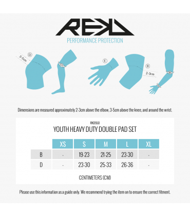 Protecciones Pack 3 REKD Shield Niños/Adulto