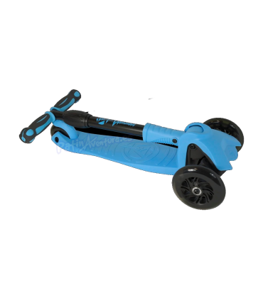 Patinete Scooter Luminous 50 Plegable Blue con ruedas Led