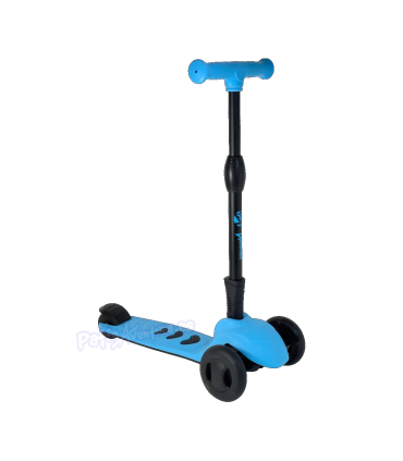 Patinete Scooter Luminous 50 Plegable Blue con ruedas Led
