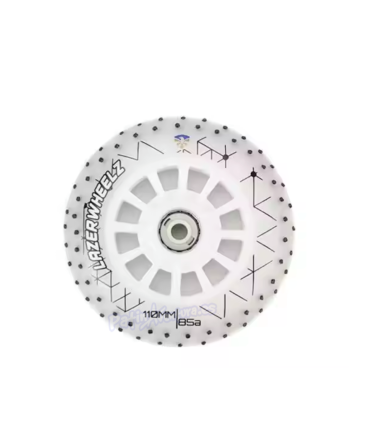 Rueda luz Blanca y Chispas Flying Eagle LazerWheelz Sparkling 110mm