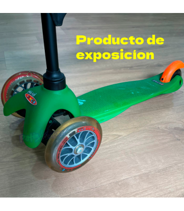 Patinete Scooter Mini Micro 3en1 Verde Niños/Infantil