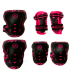 Protecciones Patines Pack 3 KRF Rosa/Camu Junior