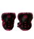 Protecciones Patines Pack 3 KRF Rosa/Camu Junior Codera