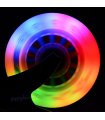 Ruedas Flying Eagle Lazerwheelz Shift - Spark Multicolor (Luz Variable y Chispas)