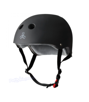 Casco Triple Eight Certified Sweatsaver Negro Adulto