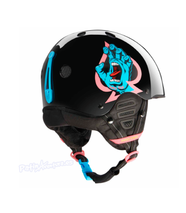 Casco PRO-TEC Full Cut Low Pro-Snow Helmet X Santa Cruz