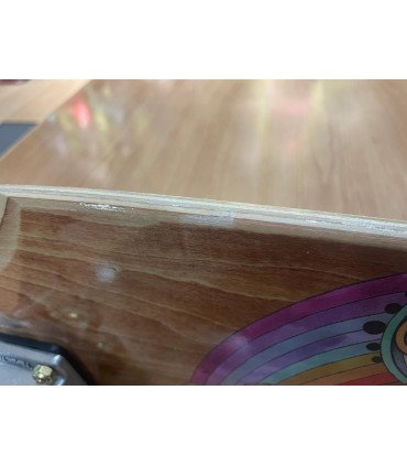 Con arañazo Skateboard Cruiser Completo Arbor Solstice B4BC Cucharon 32,375"