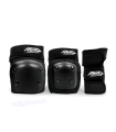 Protecciones Pack 3 REKD Heavy Duty Negro Niños