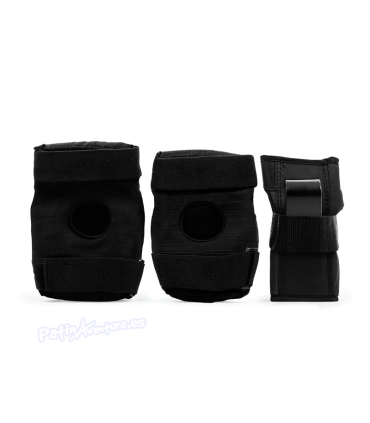 Protecciones Pack 3 REKD Heavy Duty Negro Niños