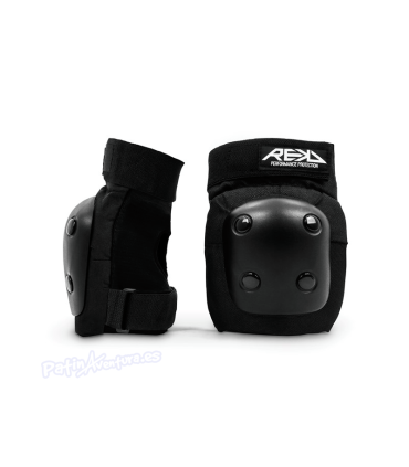 Protecciones Pack 3 REKD Heavy Duty Negro Niños