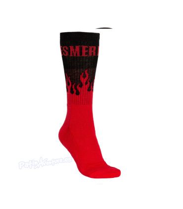 Calcetines Mesmer "Hots" Socks red/black Adulto