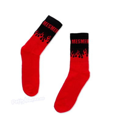 Calcetines Mesmer "Hots" Socks red/black Adulto