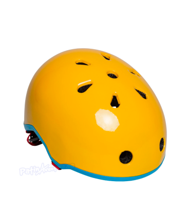 Casco Ennui Elite Yellow Con Gorra Extraíble
