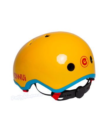 Casco Ennui Elite Yellow Con Gorra Extraíble
