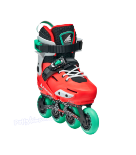 Patines Freeskate Rollerblade APEX Platino-Coral Niños