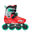 Patines Freeskate Rollerblade APEX Red/Mint Niños