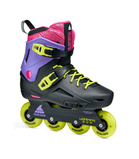 Patines Freeskate Lightning Trs Black/purple/pin
