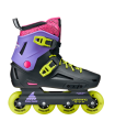 Patines Freeskate Lightning Trs Black/purple/pink